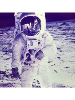 16 APOLLO 11 Color Slides Official NASA Produced First Moon Landing Space VTG